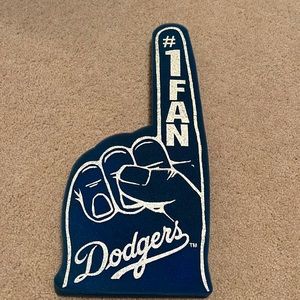 LA Dodgers foam finger